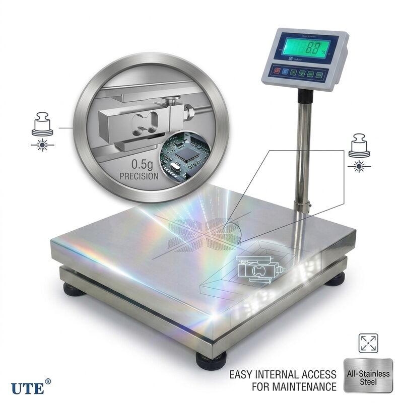 Explosion Proof Digital Weighing Scale 100kg ATEX Zone Rated Cast Aluminum Housing